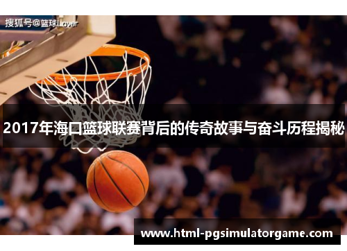 2017年海口篮球联赛背后的传奇故事与奋斗历程揭秘