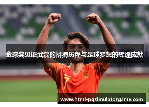金球奖见证武磊的拼搏历程与足球梦想的辉煌成就